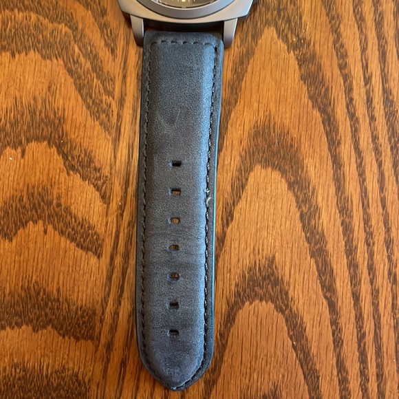 GRANT BROWN trekker GB9414A mens watch, gray leather band, - Picture 3 of 6